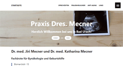 Desktop Screenshot of mecner.de